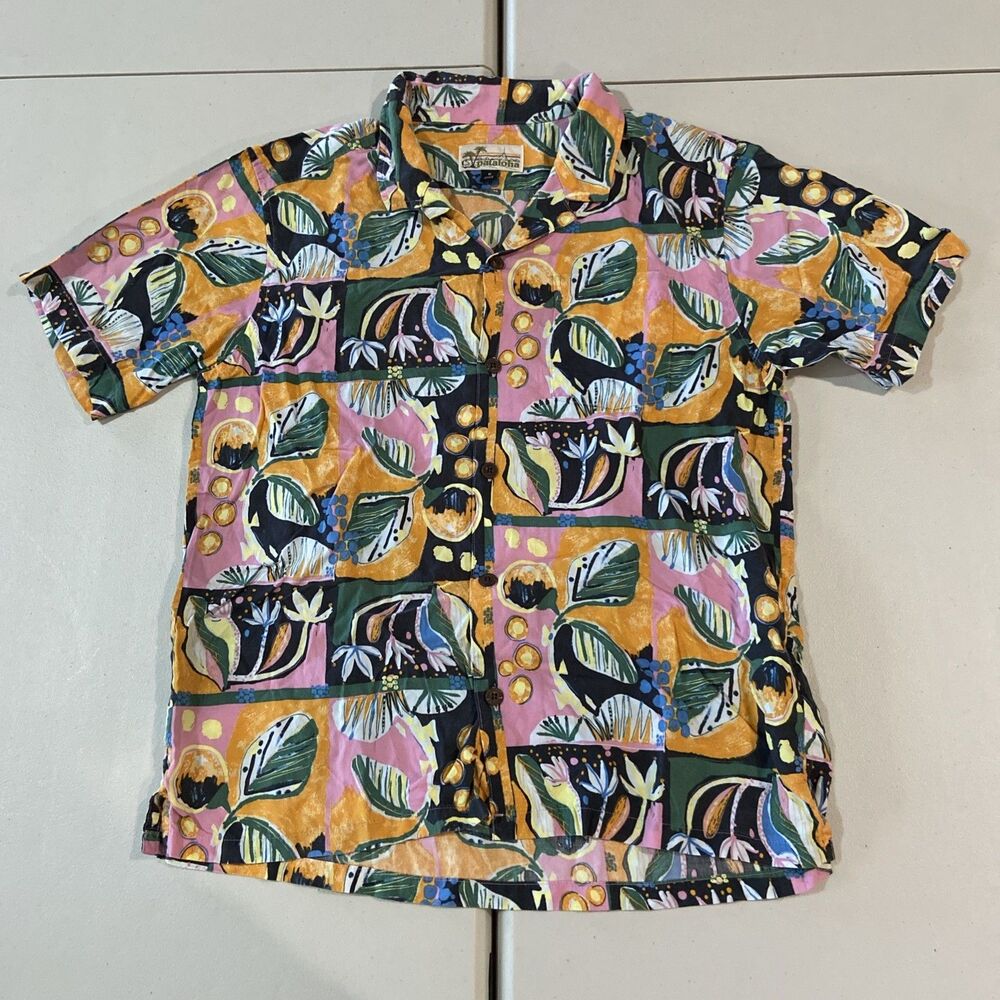 Patagonia Pataloha 100% Organic Cotton Hawaiian Shirt Men’s Medium